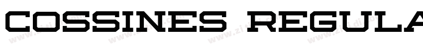 Cossines Regular字体转换 Cossines Regular字体转换